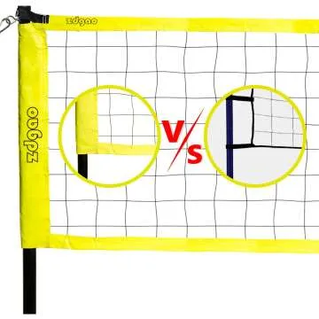 Outdoor Volleyball Net System - Easy Setup & Durable