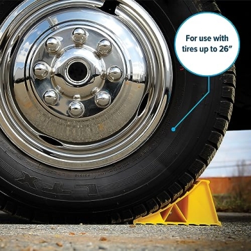 Buy Camco Heavy-Duty RV Tire Chocks for Safety