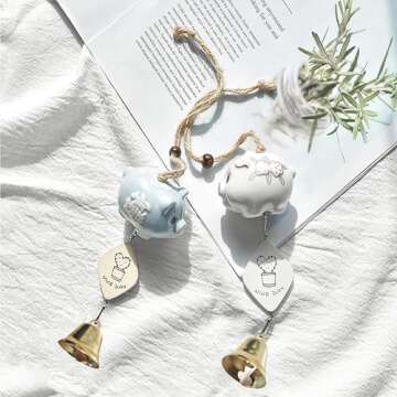 60PCS 26mm/1inch Gold Bells Mini Liberty Bells for Crafts Favor Decorating and Making Wind Chimes