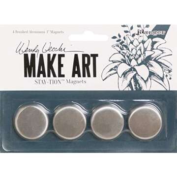 Wendy Vecchi MAKE ART STAY-TION MAGNETS 1", 0
