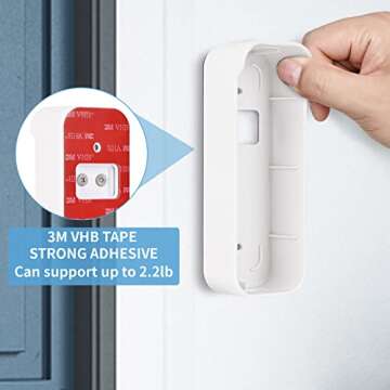 Adhesive Door Mount for Blink Video Doorbell Security