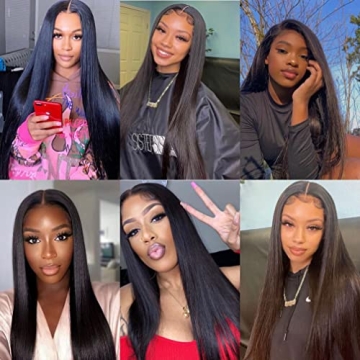 AOSHBAOSH Lace Front Wigs for Natural Look - 180% Density