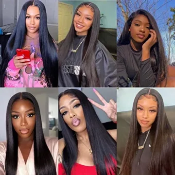 AOSHBAOSH Lace Front Wigs for Natural Look - 180% Density