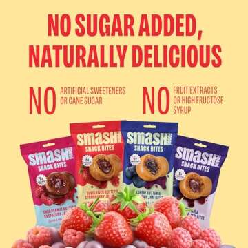 Smash Foods Energy Bites with Superfood Jam | Vegan Snack