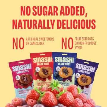 Smash Foods Energy Bites with Superfood Jam | Vegan Snack