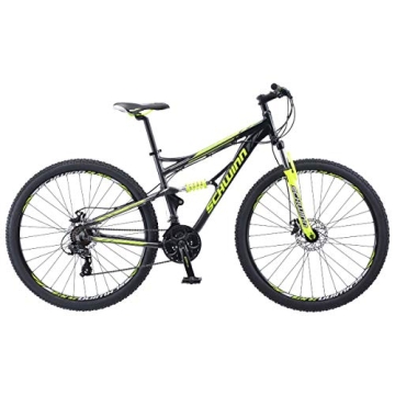 Schwinn Traxion Mountain Bike for Adults with Full Suspension