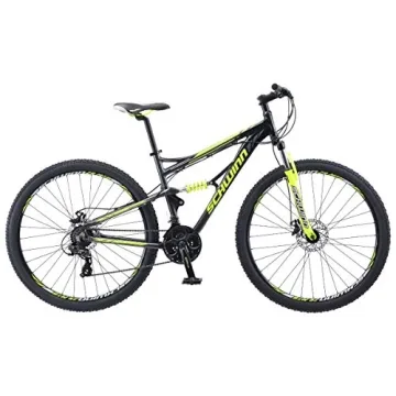 Schwinn Traxion Mountain Bike for Adults with Full Suspension