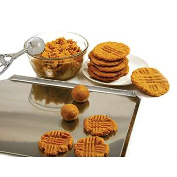 Norpro Set of 3 Stainless Steel Cookie Scoops