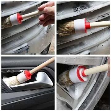 URlighting 6 Pcs Car Detailing Brush Set for All Vehicles