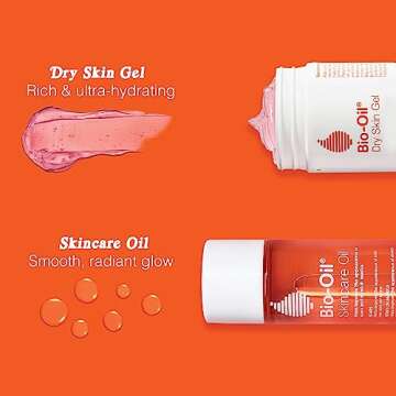 Bio-Oil Skincare Oil Body Oil with Bio-Oil Dry Skin Gel, Full Body Skin Moisturizer