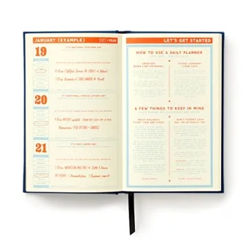 Brass Monkey Undated Mini Planner - Organized with Humor