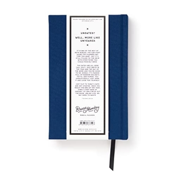 Brass Monkey Undated Mini Planner - Organized with Humor