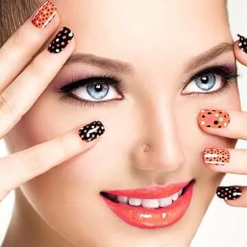 Duufin 48 Colors Nail Sequins Round Nail Glitter Flakes Nail Art Paillette Mixed Color Nail Art Stickers Manicure Confetti Flakes Sequins with 1 Pc Pick Up Tweezers and 1 Pc Brush Pen