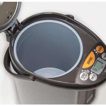 Zojirushi Micom Water Boiler & Warmer - 135 oz Silver