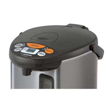 Zojirushi Micom Water Boiler & Warmer - 135 oz Silver