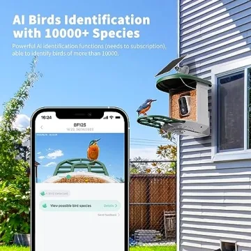 Smart Bird Feeder with Camera and AI Identification