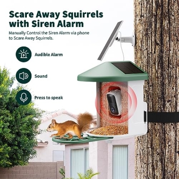 Smart Bird Feeder with Camera and AI Identification