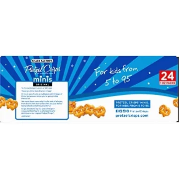 Snack Factory Pretzel Crisps Minis - Healthy Snack Packs
