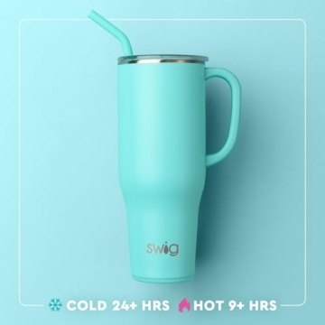 Swig Life Mega Mug 40oz - Stylish Insulated Tumbler
