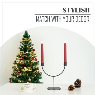 Elegant Black Candle Holders for Home Decoration