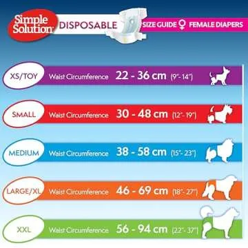 Super Absorbent Extra Large Dog Diapers | 12 Count
