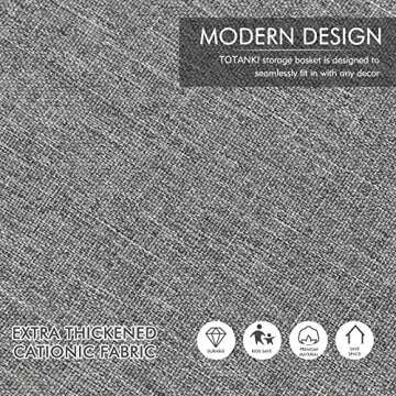 TOTANKI Double Laundry Basket with Removable Bags, 135L 2 Section Large laundry Hamper with Lid, Collapsible Clothes Baske with Handles, Divided Laundry Basket for Bedroom, College, Bathroom (Grey)