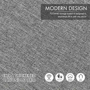 TOTANKI Double Laundry Basket with Removable Bags, 135L 2 Section Large laundry Hamper with Lid, Collapsible Clothes Baske with Handles, Divided Laundry Basket for Bedroom, College, Bathroom (Grey)