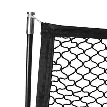 IZZO Golf The Beast Titan 12ft x 10ft Golf Hitting Net - Oversized Home Range Golf Hitting Net for Your Backyard,Black