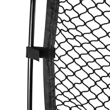IZZO Golf The Beast Titan 12ft x 10ft Golf Hitting Net - Oversized Home Range Golf Hitting Net for Your Backyard,Black