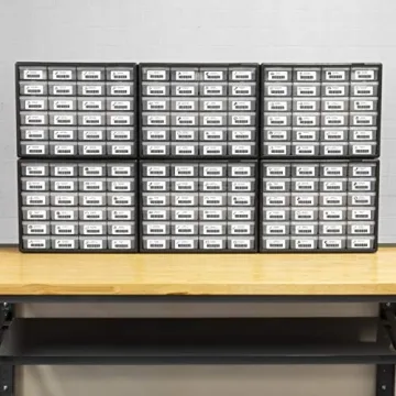 Akro-Mils 24-Drawer Plastic Storage Cabinet for Organizing