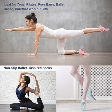 Ozaiic Yoga Socks Non-Slip Grips for Women - 3 Colors