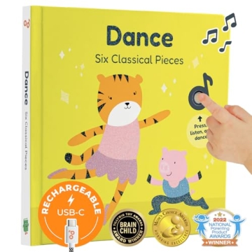 Cali's Books Dance to Classical Music - Educational Sound Book for Kids 2-4