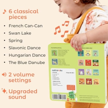Cali's Books Dance to Classical Music - Toddler Musical Book