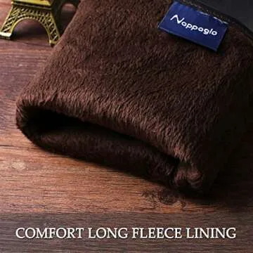 Shop Stylish Nappaglo Women Leather Gloves - Winter Warmth