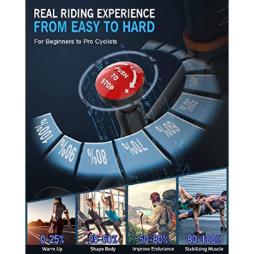 CHAOKE Exercise Bike for Home Gym Cardio Training