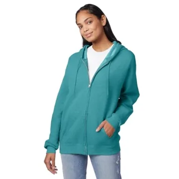 Stylish Hanes EcoSmart Full-Zip Hoodie for Every Occasion