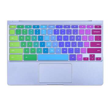 Rainbow Keyboard Cover for Samsung Galaxy Chromebook 4 3 2