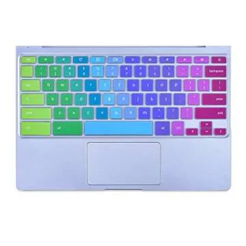 Rainbow Keyboard Cover for Samsung Galaxy Chromebook 4 3 2