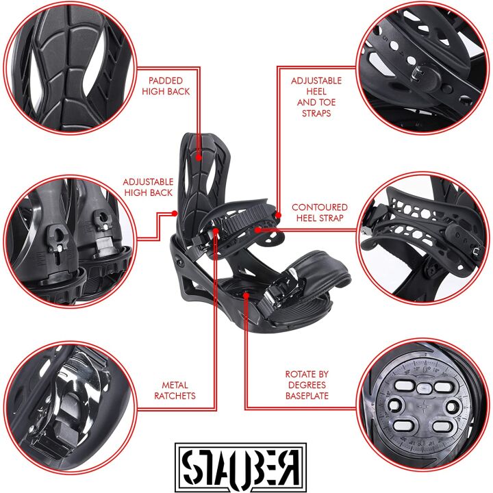 STAUBER Summit Snowboard & Bindings - All Sizes Available