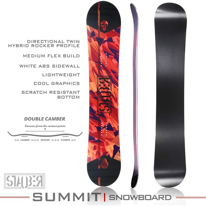 STAUBER Summit Snowboard & Bindings - All Sizes Available