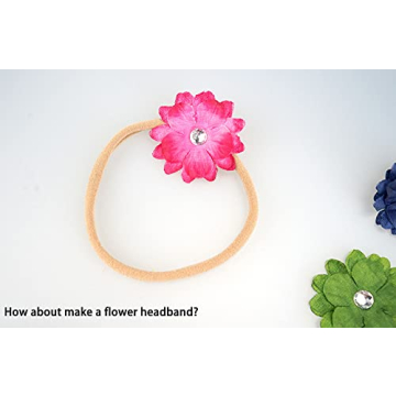 CÉLLOT 100 Mini Daisy Flowers for Crafts & Decoration