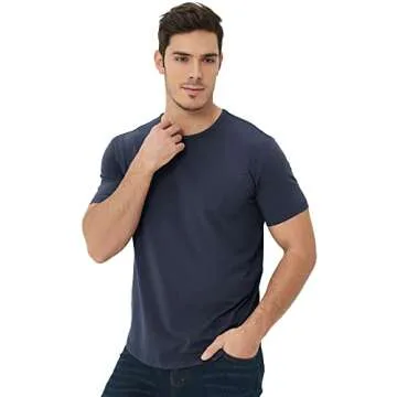 NetDraw Men's Soft Bamboo Viscose T-Shirt for All Occasions