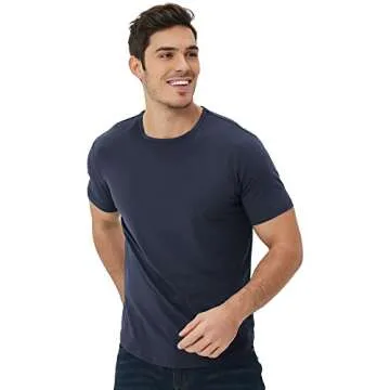 NetDraw Men's Soft Bamboo Viscose T-Shirt for All Occasions
