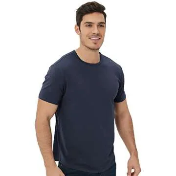 NetDraw Men's Soft Bamboo Viscose T-Shirt for All Occasions
