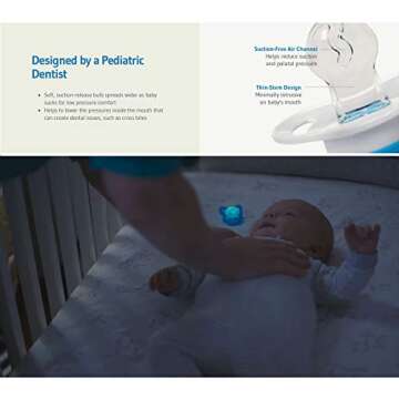 Dr. Brown's PreVent Orthodontic Pacifiers for Infants