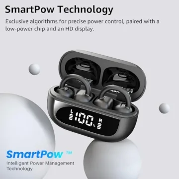 TOZO OpenEarRing True Open Ear Headphones - 40H