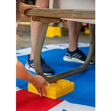 Camco RV Leveling Blocks - Easy Customization & Durability