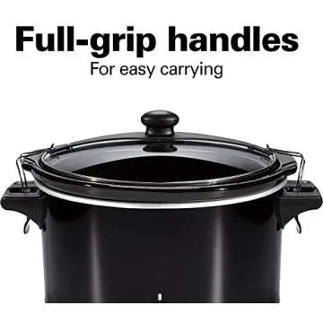 10-Quart Slow Cooker - Large Capacity for Meals Anywhere