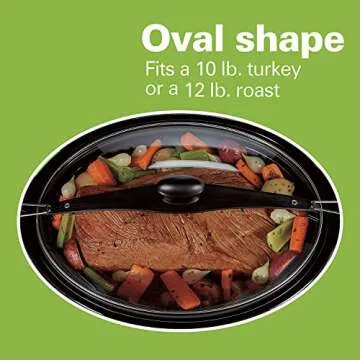 10-Quart Slow Cooker - Large Capacity for Meals Anywhere