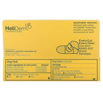 Neosporin Original Antibiotic Ointment, 24-Hour Infection Prevention for Minor Wound, .5 oz